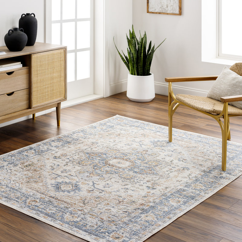 Ophelia & Co. Jadence Machine Washable Oriental Area Rug & Reviews
